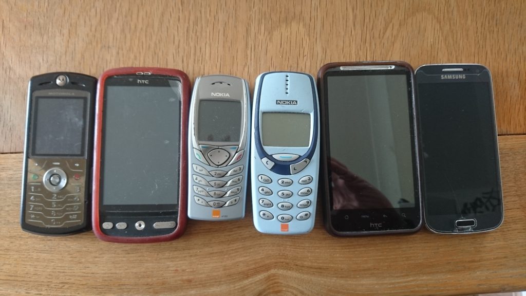 old mobile phones, mobile phone recycling
