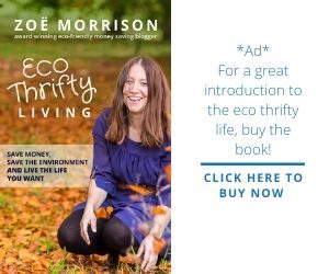 Eco Thrifty Living book ad