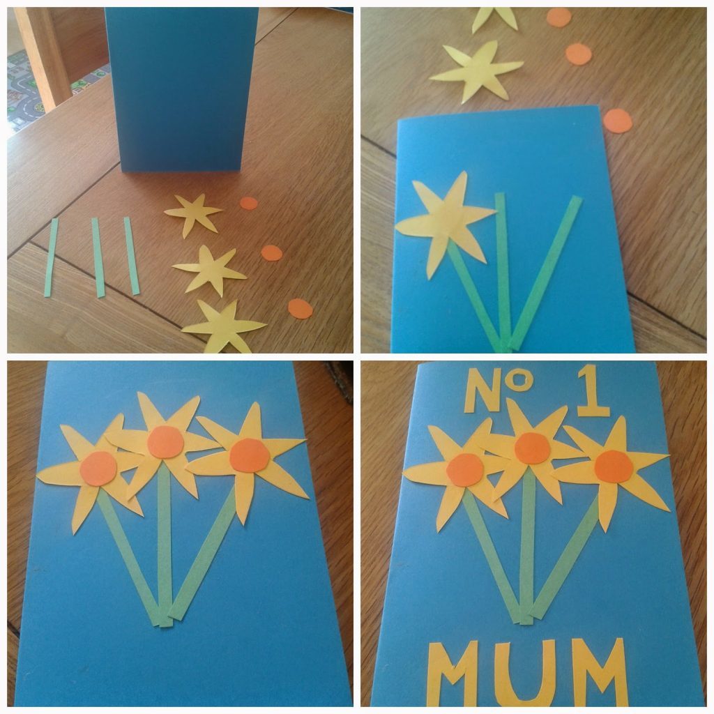 homemade mothers day card