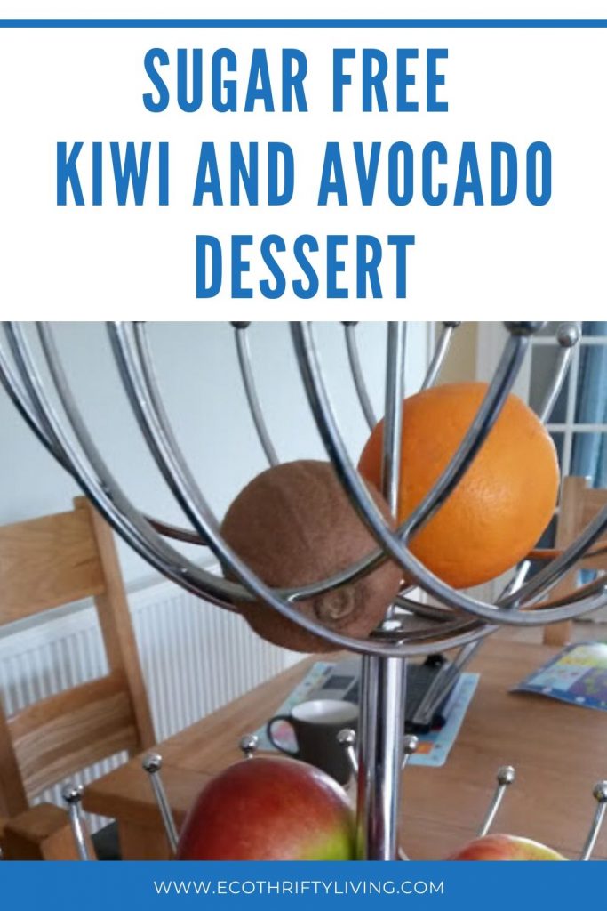 kiwi and avocado dessert