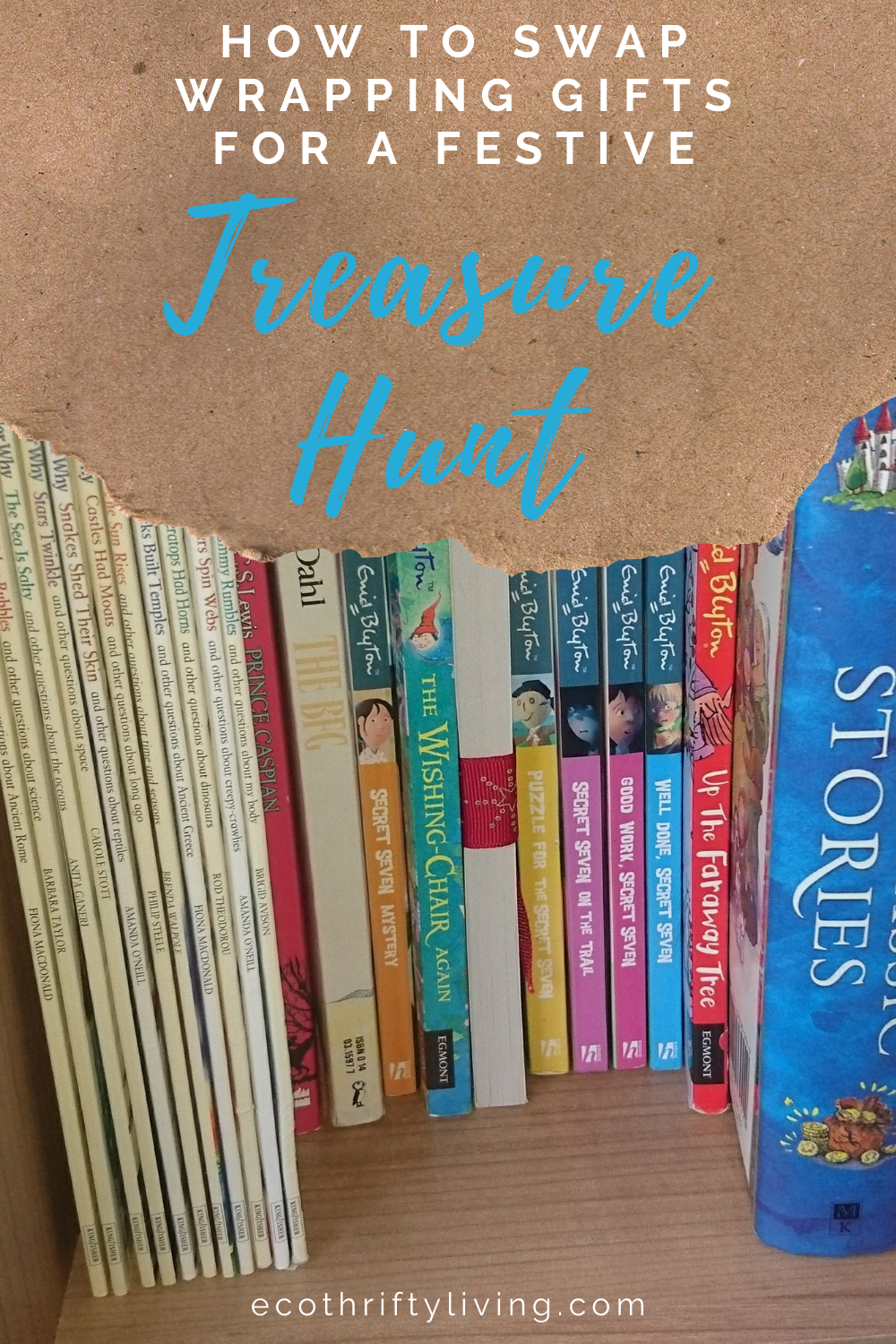 Treasure Wrapper Treasure hunt clues for around your home - Eco Thrifty Living