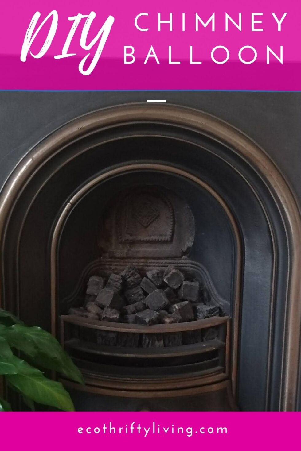 How to make a DIY chimney balloon Eco Thrifty Living